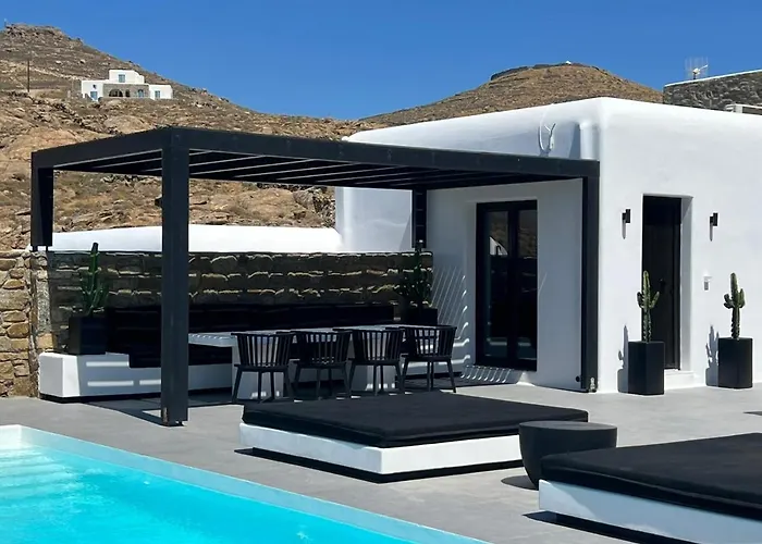 Willa Black And White - Mykonos Ftelia (Mykonos)