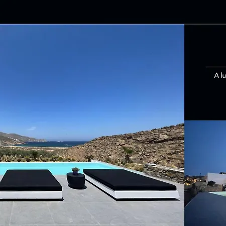 וילה Black And White Ftelia - Mykonos